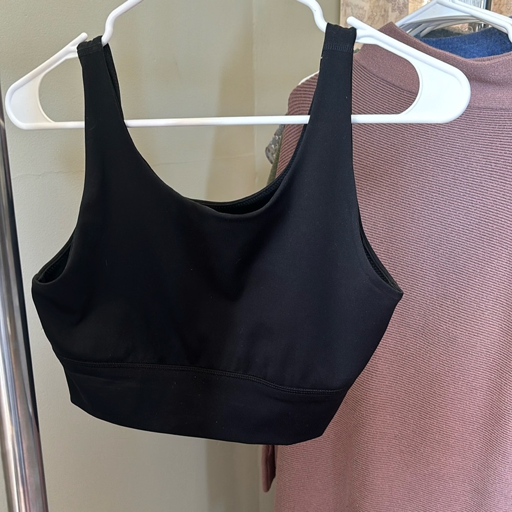 American Eagle Offline Aerie Black Sports Bra